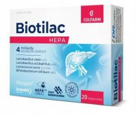 Colfarm Biotilac Hepa, 20 kapsułek