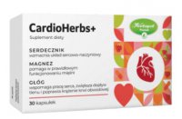 CardioHerbs+, 30 kapsułek Herbapol Poznań