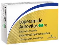 Loperamide Aurovitas 2mg, 10 kapsułek twardych