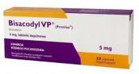 Bisacodyl VP 5 mg, 30 tabletek dojelitowych (Import - InPharm)