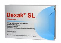 Dexak SL 25mg, 20 saszetek Delfarma