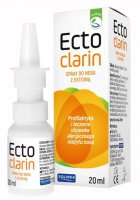 Ectoclarin, spray do nosa z ektoiną, 20 ml