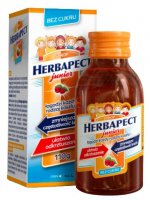 Herbapect Junior bez cukru,syrop, 110g