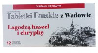 Tabletki Emskie z Wadowic, smak miętowy, 12 tabletek do ssania