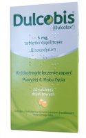 Dulcobis (Dulcolax), 5 mg, 20 tabletek dojelitowych - Import InPharm