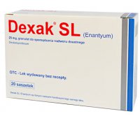 Dexak SL, 25mg 20 saszetek Inpharm