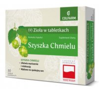 Colfarm Szyszka chmielu, 30 tabletek