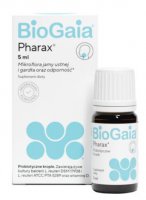 BioGaia Pharax krople, 5 ml probiotyk dla niemowląt, dzieci i dorosłych