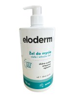 Eloderm Omega 3-6-9 Plus, żel do mycia ciała i włosów 2w1, od 1 dnia życia, 400 ml