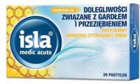 Isla Medic acute, miodowo-cytrusowa, 20 pastylek