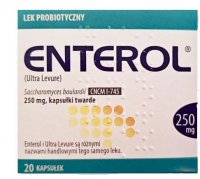 Enterol (Ultra Levure) 250 mg, 20 kapsułek twardych (Import -InPharm)