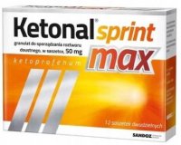 Ketonal Sprint Max gran.dosporz.roztw.dou@