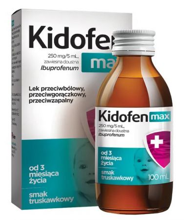 Kidofen Max zawiesina doustna 250 mg/5ml 100 ml