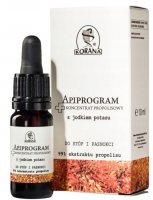 Korana Apiprogram, Koncentrat z jodkiem potasu, do stóp i paznokci, 10ml