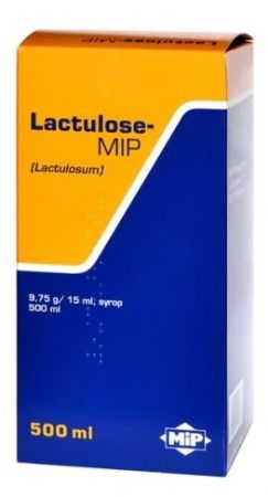 Lactulose-MIP, 9,75 g/15 ml, syrop, 500ml