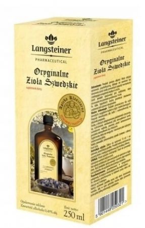 Langsteiner Oryginalne Zioła Szwedzkie, 250 ml