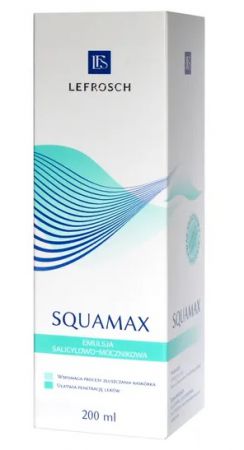 Lefrosch SQUAMAX emulsja 200ml salicylowo-mocznikowa