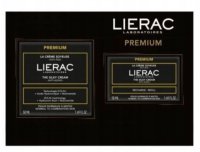 Lierac Premium, Zestaw Jedwabisty krem p/zmarszczkowy 50 ml + krem bogaty refill 50 ml