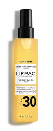 Lierac Sunissime jedwabisty olejek ochronny do ciała spf 30 150 ml