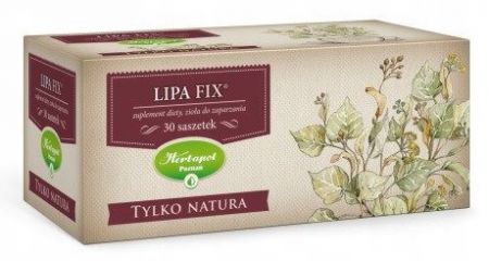 Lipa fix, Herbatka, Tylko Natura, Herbapol- 30 saszetek