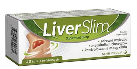 Liverslim, 40 tabletek