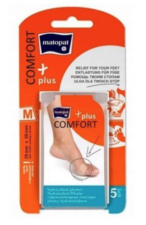 Matopat Comfort Plus rozmiar M, Opatrunek Hydrokoloidowy, 5szt.