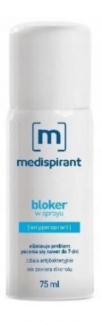 Medispirant, bloker, antyperspirant w sprayu,75 ml