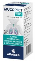 Mucopect Kids, 50 mg/mL, syrop, 200ml