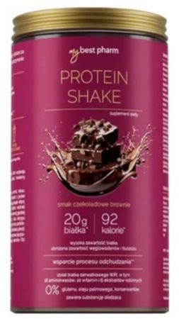 My Best Pharm, Protein Shake, smak czekoladowe brownie, 450g