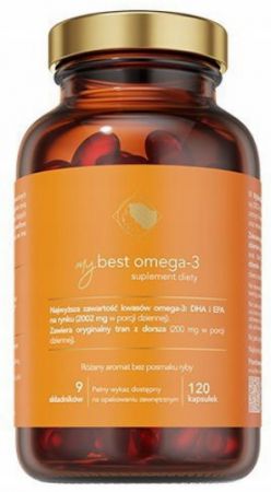 MyBest Omega-3, 120 kapsułek