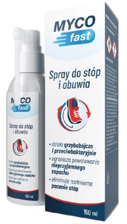 Mycofast Spray do stóp i obuwia 150 ml