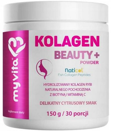 MyVita, Kolagen Beauty+ proszek, 150 g