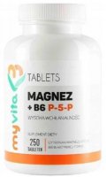 MyVita Magnez + B6 P-5-P 250 tabletek