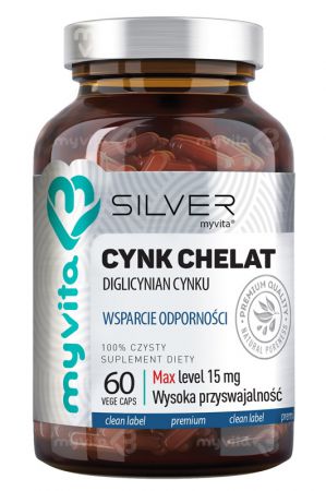 MyVita Silver Cynk Chelat 60 kapsułek