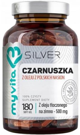 MyVita Silver Czarnuszka 180 kapsułek z polskich nasion