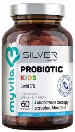 MyVita SILVER Probiotic KIDS 60 kapsułek