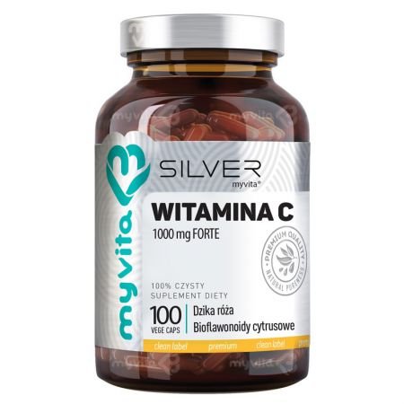 MyVita Silver Witamina C 1000mg 100 kapsułek