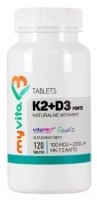 MyVita Witamina K2+D3 120 tabletek