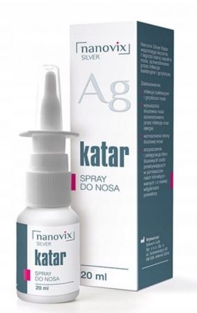 Nanovix Silver Katar Spray do nosa 20ml