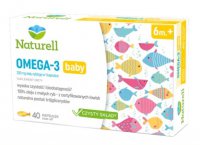 Naturell Omega-3 baby kapsułki twistoff x 40 kapsułek