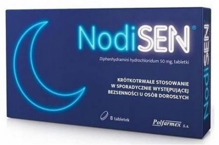 Nodisen 50mg, 8 tabletek