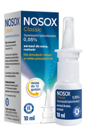 Nosox Classic, aerozol do nosa 0,05% 10ml