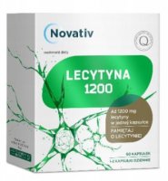 Novativ Lecytyna 1200 mg, 60 kapsułek
