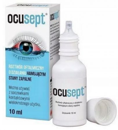 Ocusept, krople do oczu, 10 ml