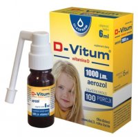 Oleofarm D-Vitum Witamina D 1000 j.m. - aerozol, 6 ml