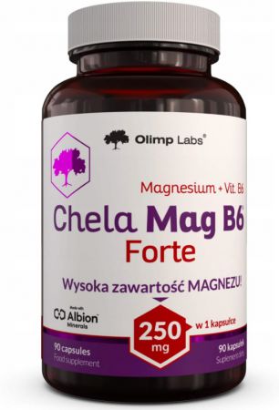 Olimp, Chela Mag B6 Forte, 90 kapsułek