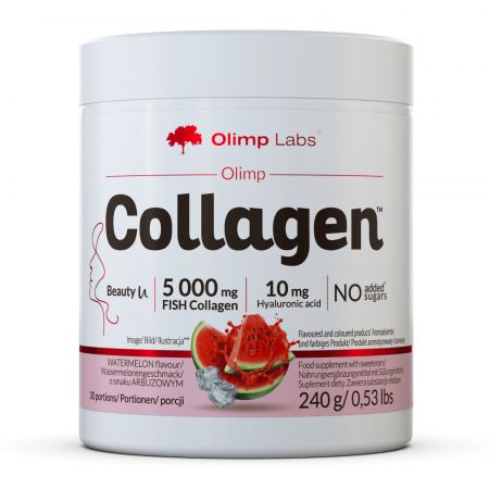 Olimp Collagen, proszek 240 g, smak arbuzowy