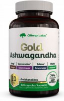 Olimp, Gold Ashwagandha, 120 kapsułek