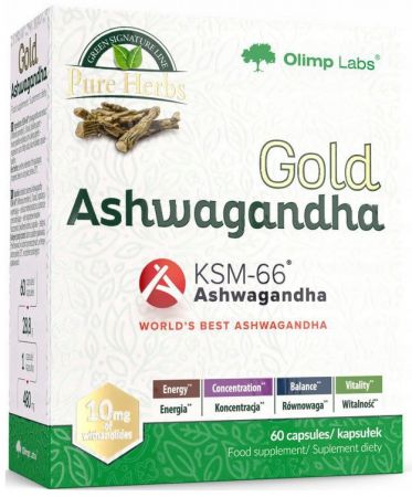 Olimp Gold Ashwagandha 60 kapsułek