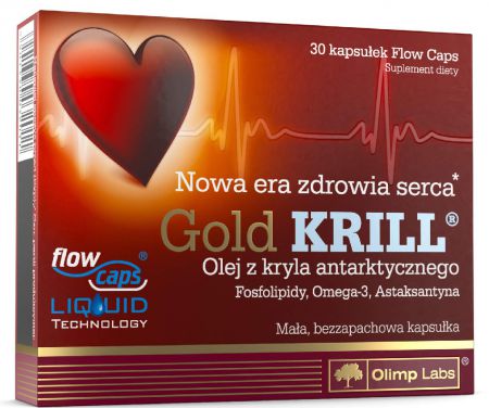 OLIMP Gold KRILL 30 kapsułek zdrowe serce